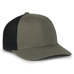 One Size Olive/Black Outdoor Cap FLX672M 
