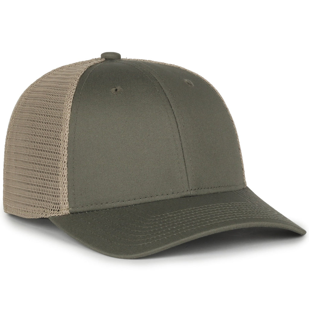 One Size Olive/Khaki Outdoor Cap FLX672M 