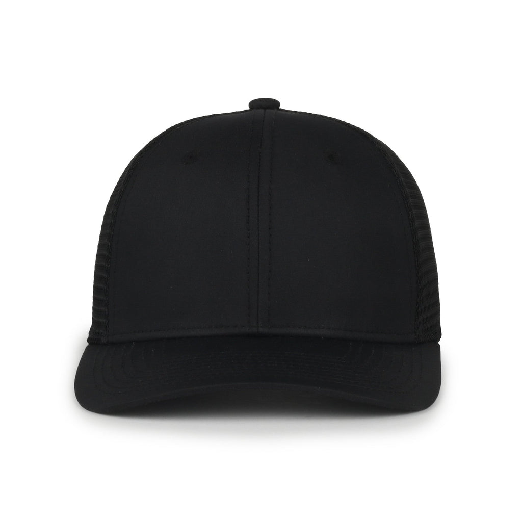 One Size Black/Black Outdoor Cap FLX672M-E 