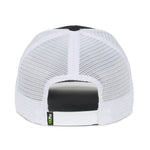 One Size Black/White Outdoor Cap FLX672M-E