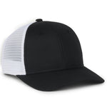 One Size Black/White Outdoor Cap FLX672M-E