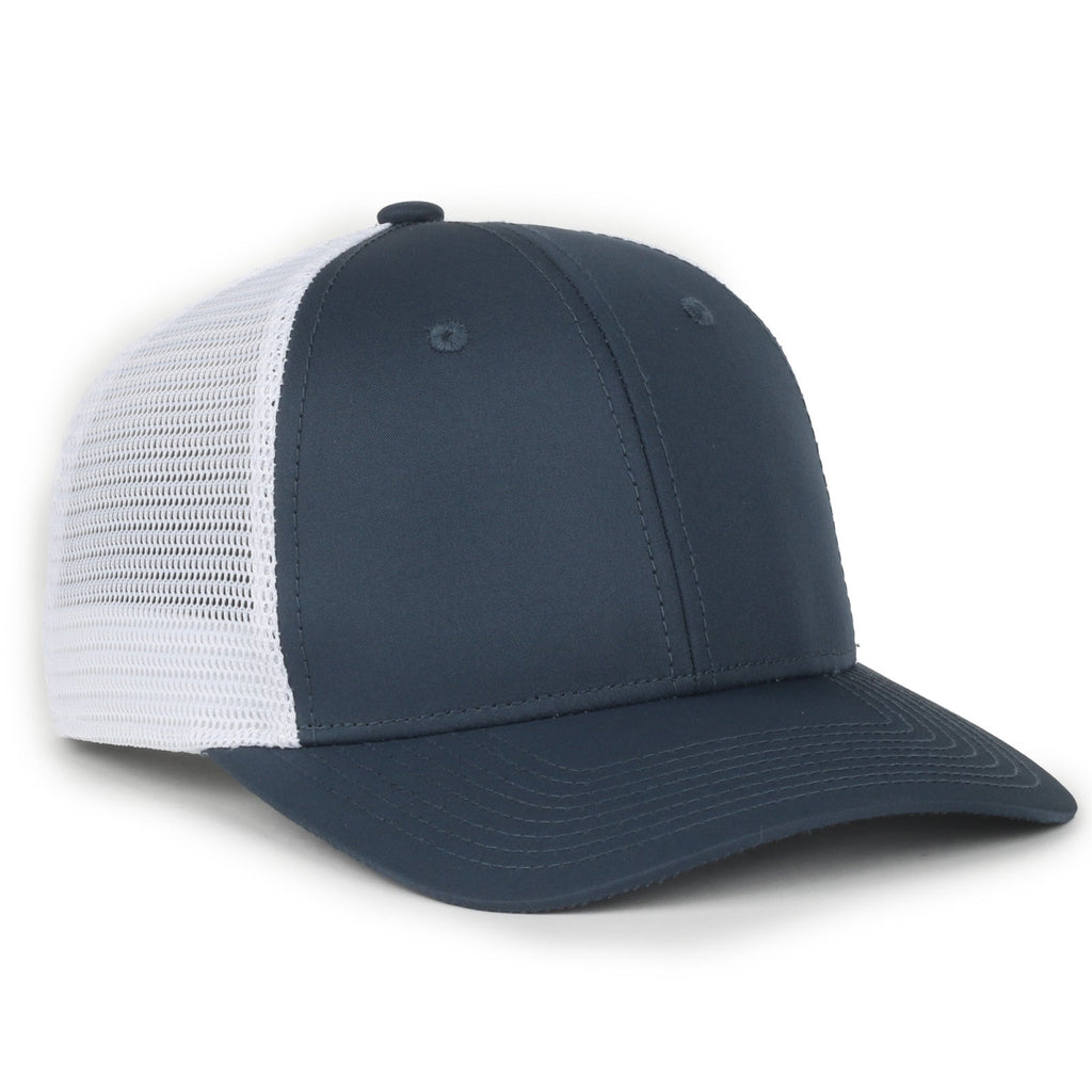 One Size Navy/White Outdoor Cap FLX672M-E 