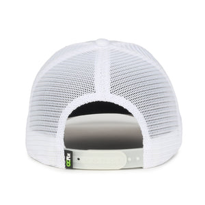 One Size White/White Outdoor Cap FLX672M-E 