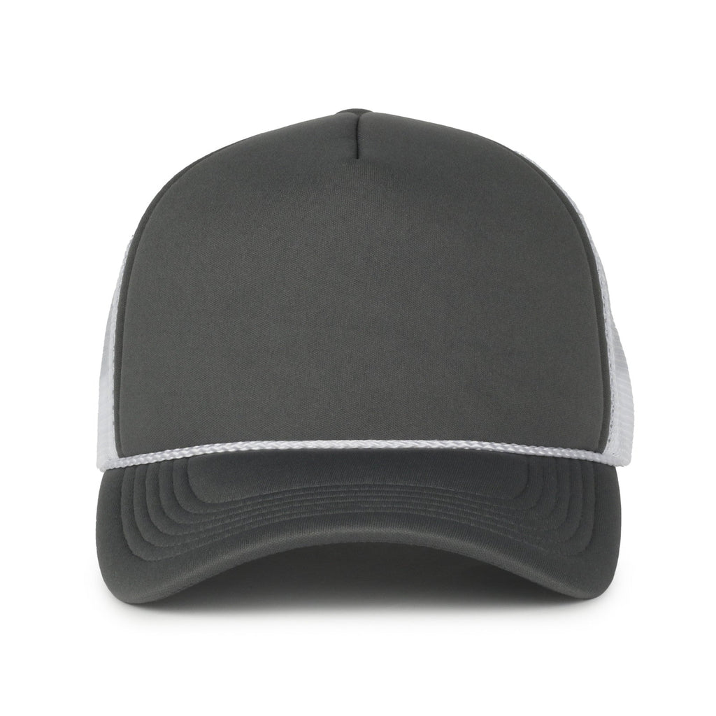 One Size Charcoal/White Outdoor Cap OCFOAM 