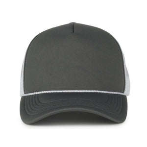 One Size Charcoal/White Outdoor Cap OCFOAM 
