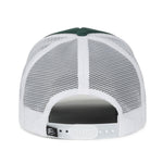 One Size Dark Green/White Outdoor Cap OCFOAM 