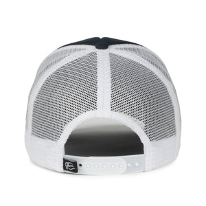 One Size Navy/White Outdoor Cap OCFOAM 