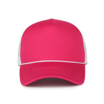 One Size Neon Pink/White Outdoor Cap OCFOAM