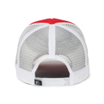 One Size Red/White Outdoor Cap OCFOAM 