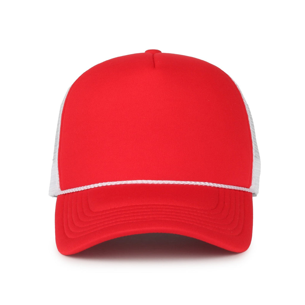 One Size Red/White Outdoor Cap OCFOAM 