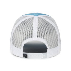 One Size Surf Blue/White Outdoor Cap OCFOAM 