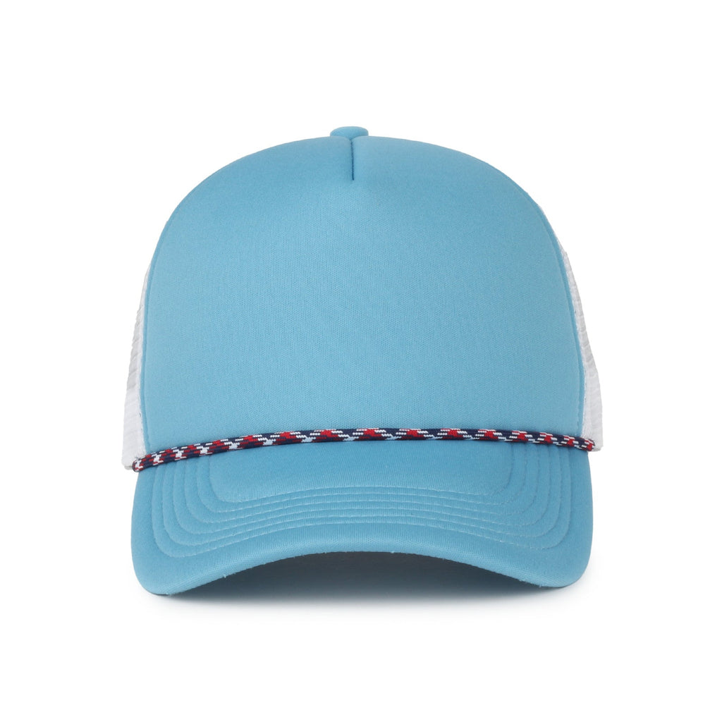 One Size Surf Blue/White Outdoor Cap OCFOAM 