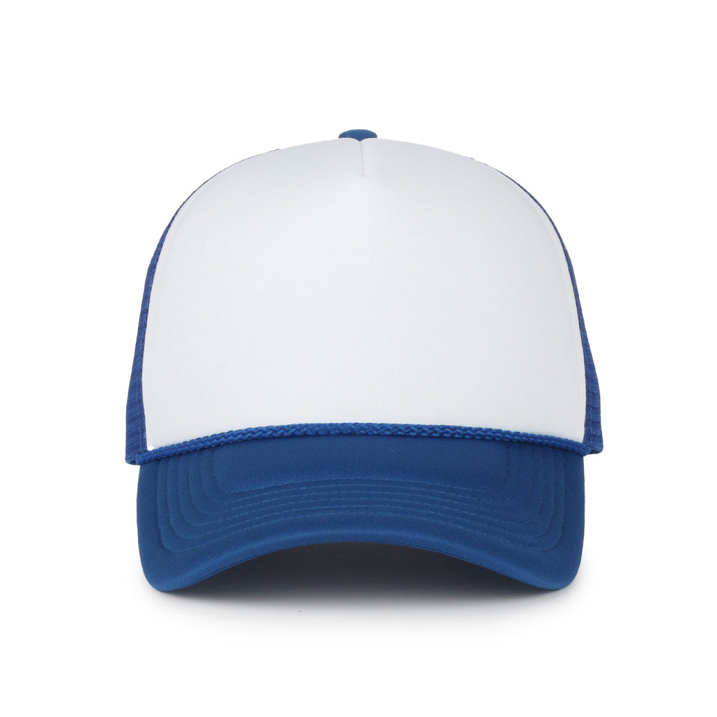 One Size White/Royal/Royal Outdoor Cap OCFOAM 