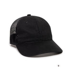 One Size Black Outdoor Cap FWT-130 