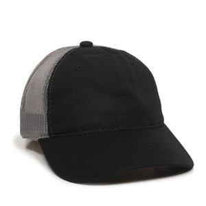 One Size Black/Dark Grey Outdoor Cap FWT-130 