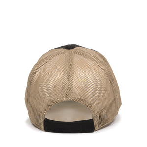 One Size Black/Tan Outdoor Cap FWT-130 