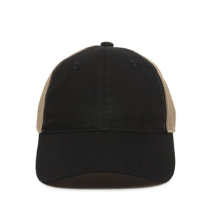 One Size Black/Tan Outdoor Cap FWT-130 