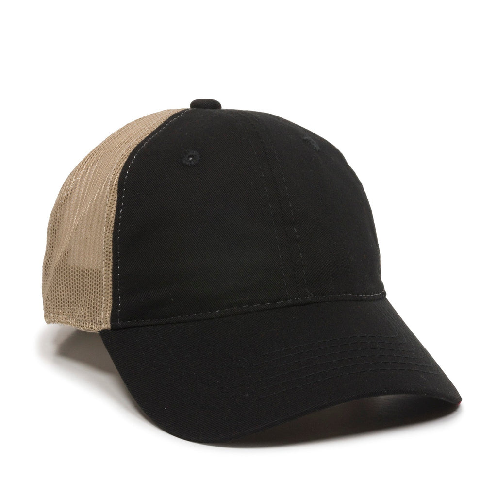 One Size Black/Tan Outdoor Cap FWT-130 