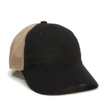 One Size Black/Tan Outdoor Cap FWT-130 