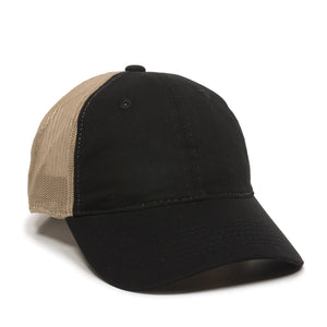 One Size Black/Tan Outdoor Cap FWT-130 