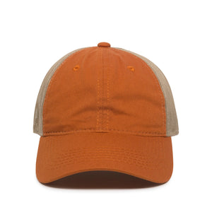 One Size Burnt Orange/Tan Outdoor Cap FWT-130 