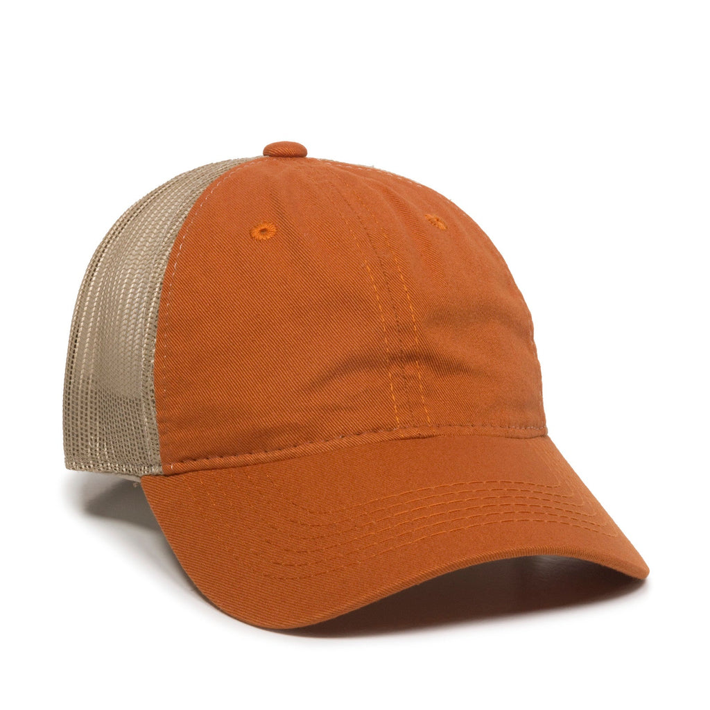 One Size Burnt Orange/Tan Outdoor Cap FWT-130 