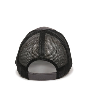 One Size Charcoal/Black Outdoor Cap FWT-130 
