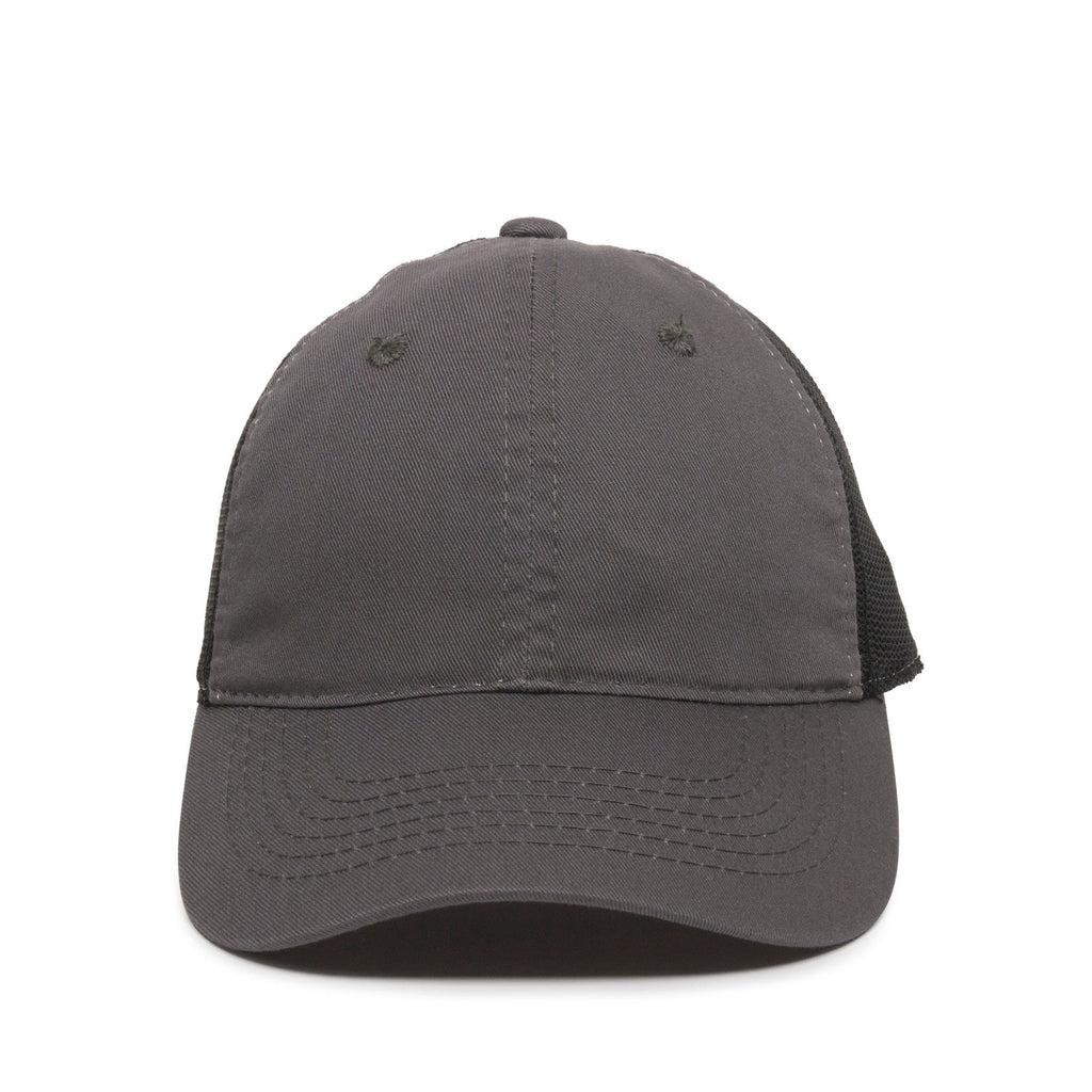 One Size Charcoal/Black Outdoor Cap FWT-130 