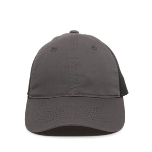 One Size Charcoal/Black Outdoor Cap FWT-130 