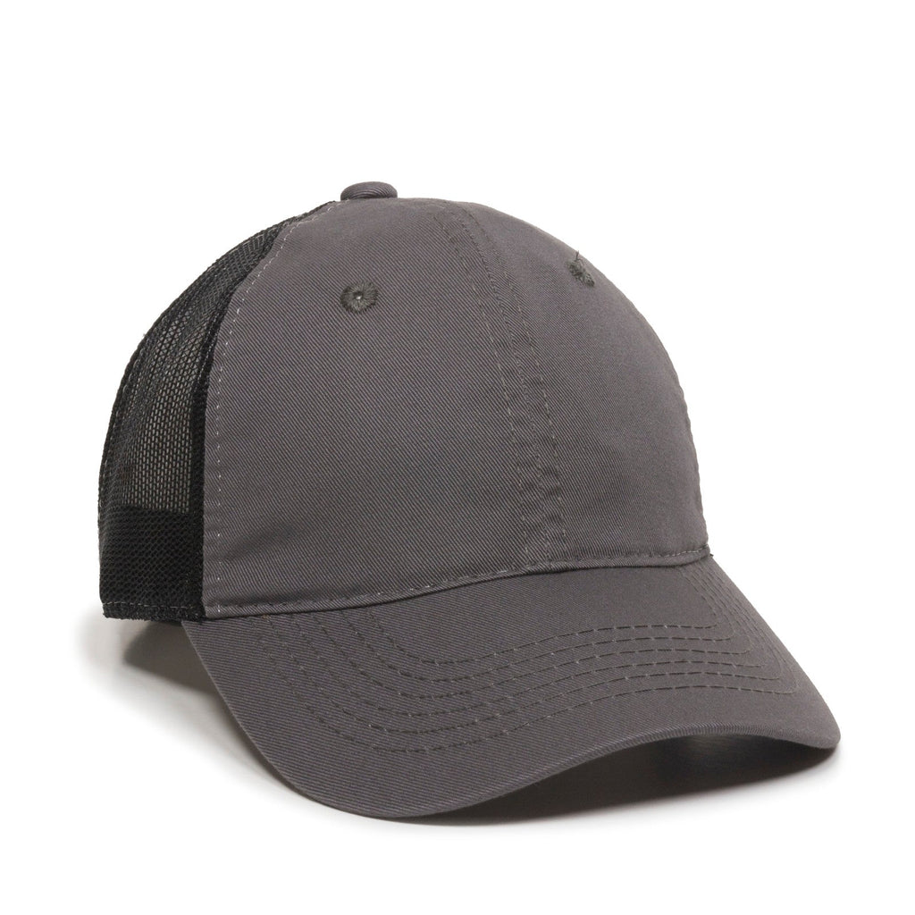 One Size Charcoal/Black Outdoor Cap FWT-130 