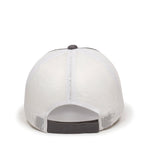 One Size Charcoal/White Outdoor Cap FWT-130 