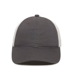 One Size Charcoal/White Outdoor Cap FWT-130