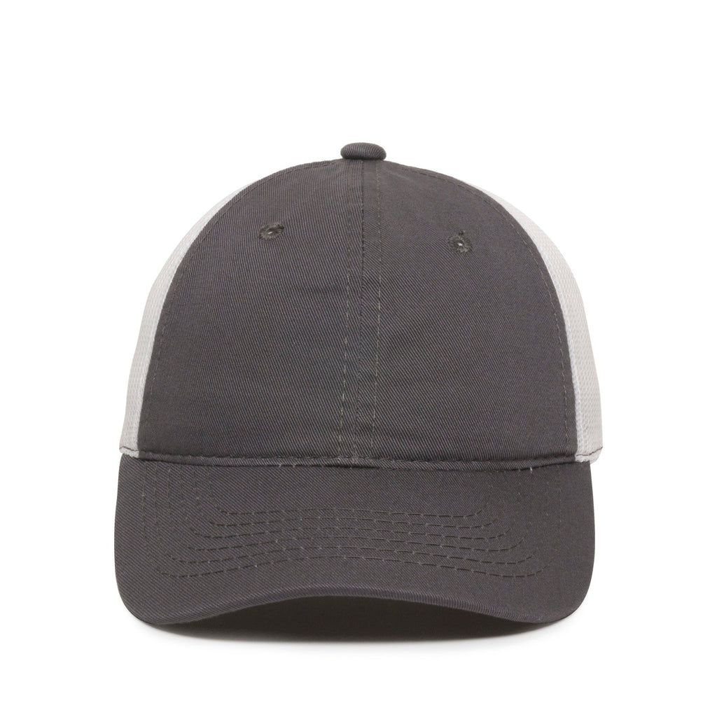 One Size Charcoal/White Outdoor Cap FWT-130 