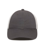 One Size Charcoal/White Outdoor Cap FWT-130 