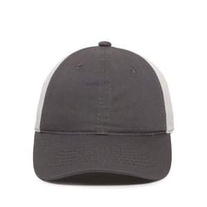 One Size Charcoal/White Outdoor Cap FWT-130 