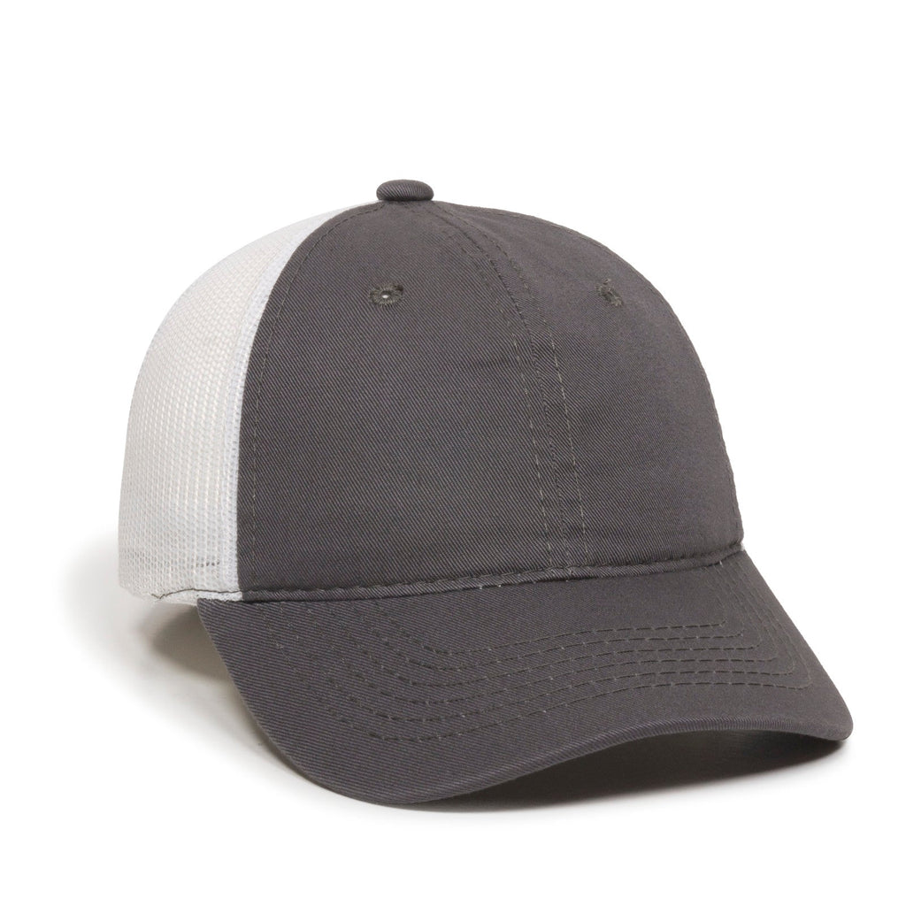 One Size Charcoal/White Outdoor Cap FWT-130 