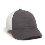 One Size Charcoal/White Outdoor Cap FWT-130 