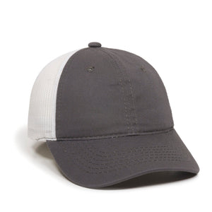 One Size Charcoal/White Outdoor Cap FWT-130 