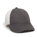 One Size Charcoal/White Outdoor Cap FWT-130