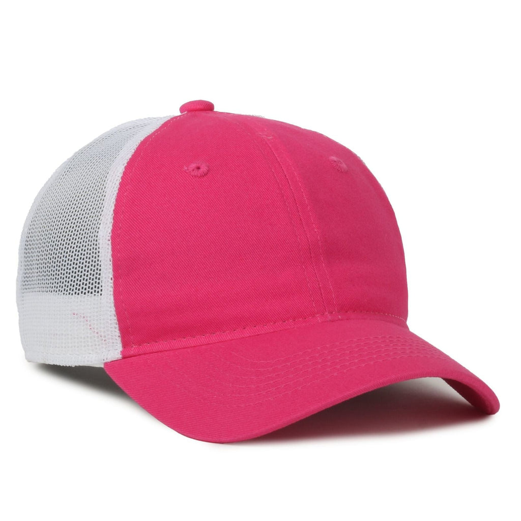 One Size Fuchsia/White Outdoor Cap FWT-130 