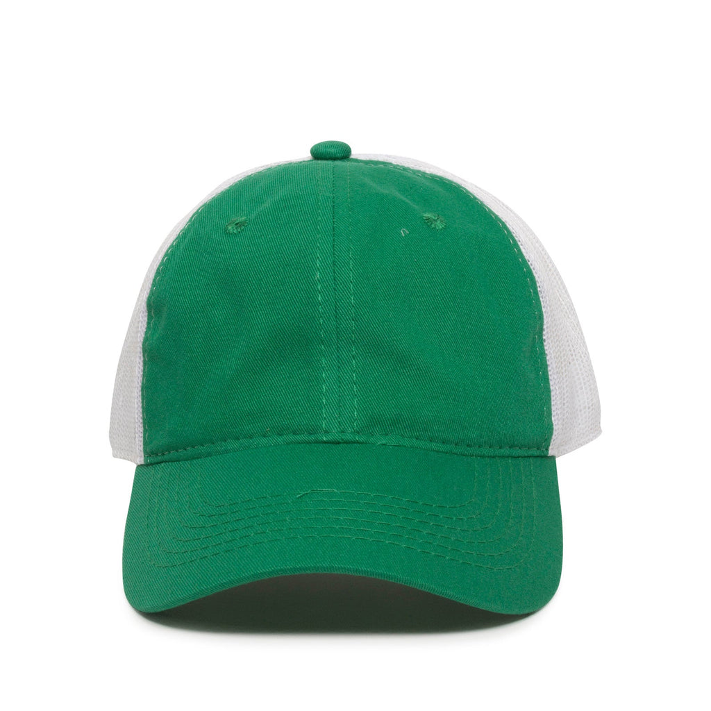 One Size Kelly/White Outdoor Cap FWT-130 