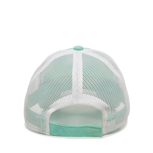 One Size Mint/White Outdoor Cap FWT-130 
