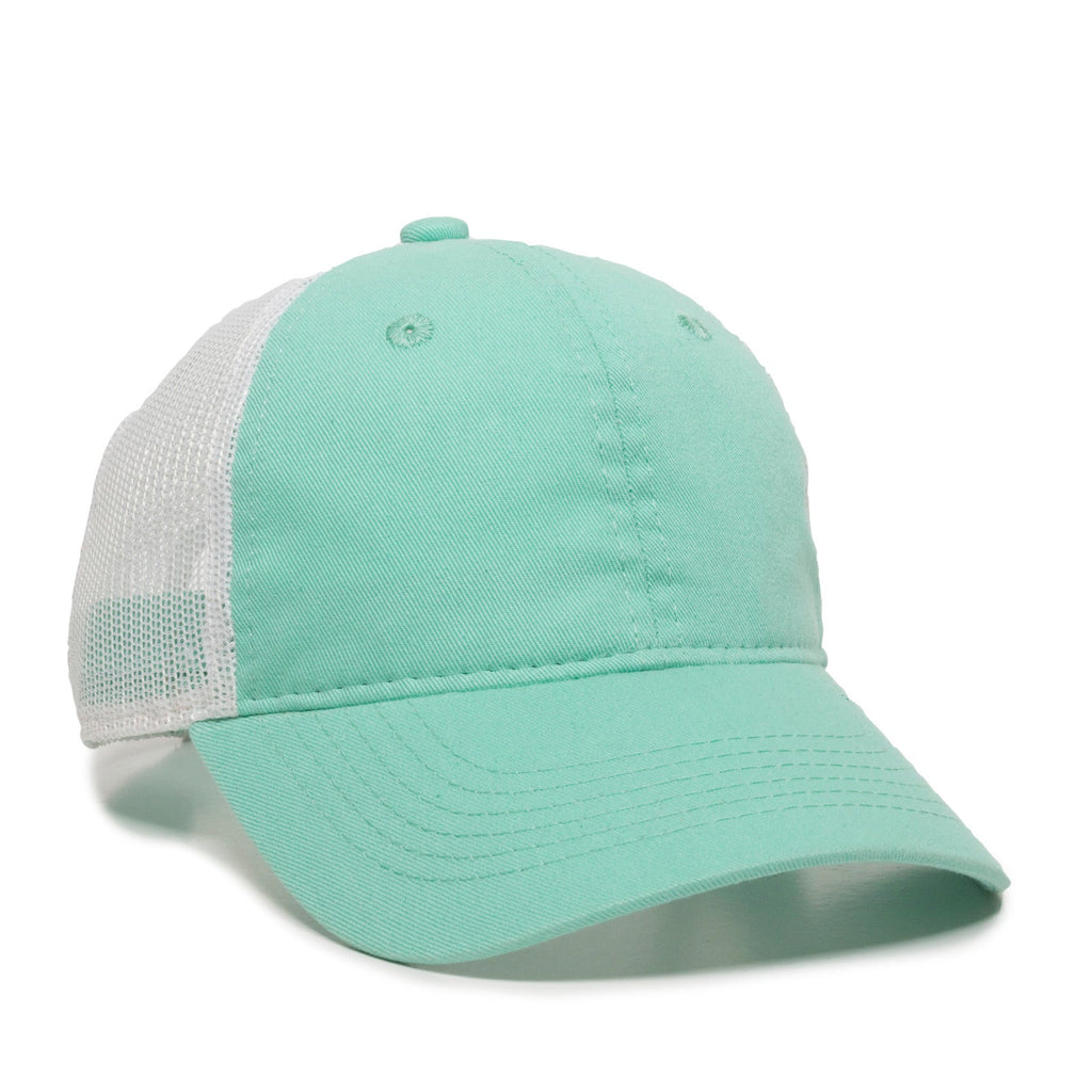 One Size Mint/White Outdoor Cap FWT-130 