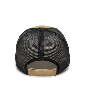 One Size Old Gold/Black Outdoor Cap FWT-130 