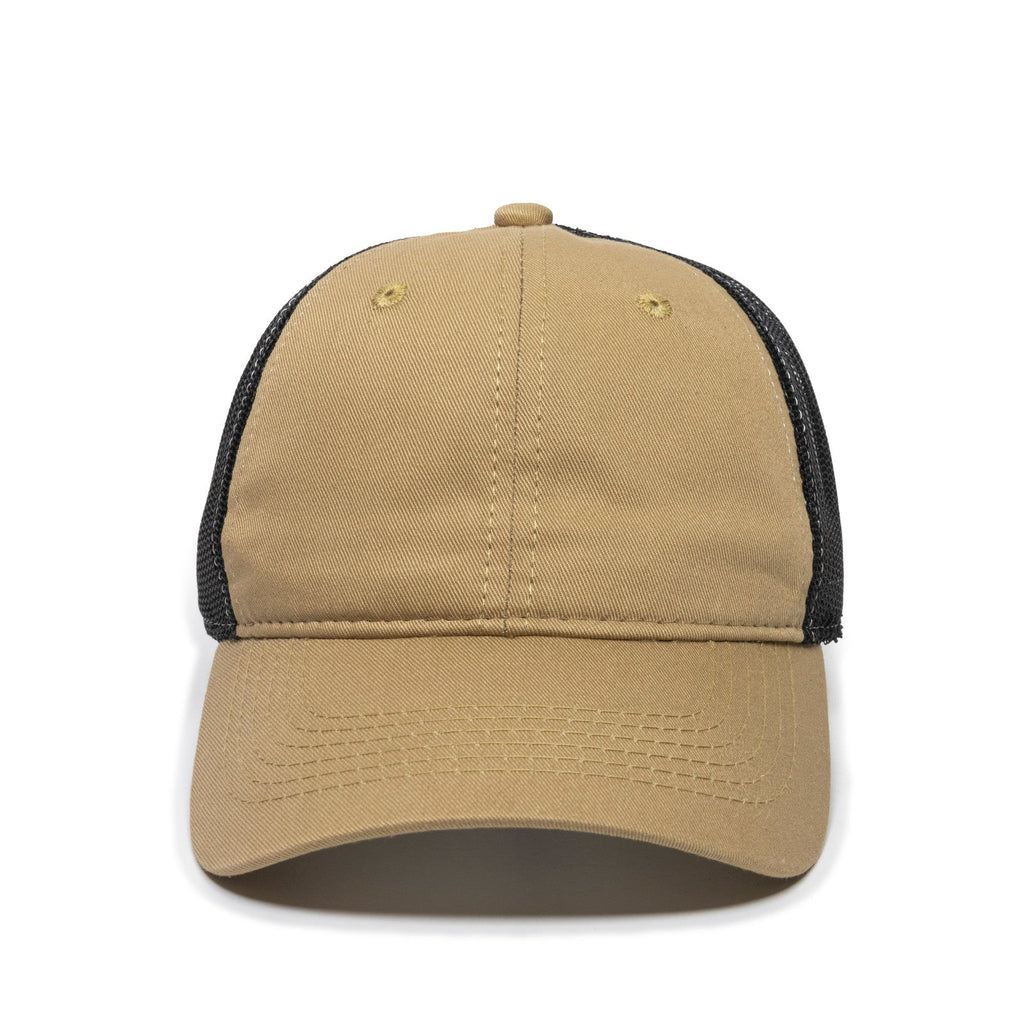 One Size Old Gold/Black Outdoor Cap FWT-130 