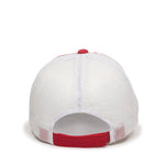 One Size Red/White Outdoor Cap FWT-130 