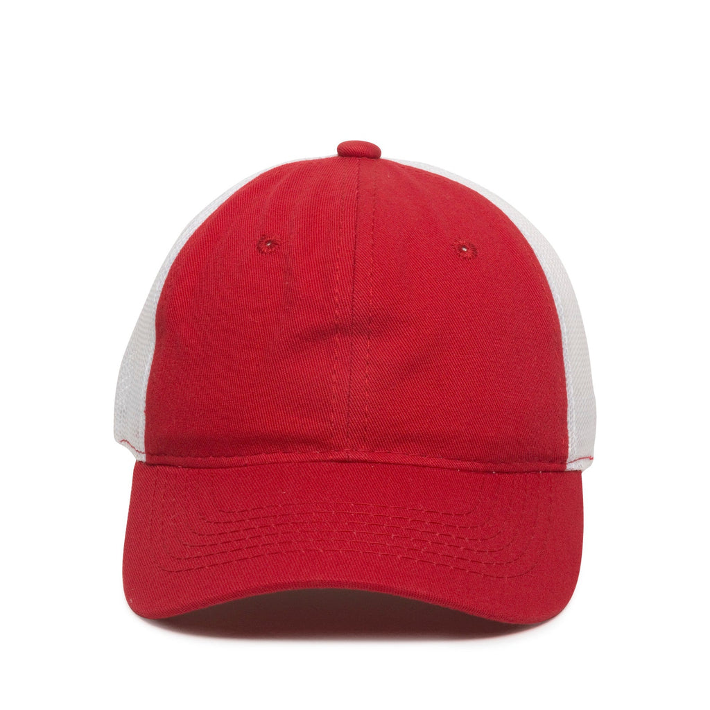 One Size Red/White Outdoor Cap FWT-130 