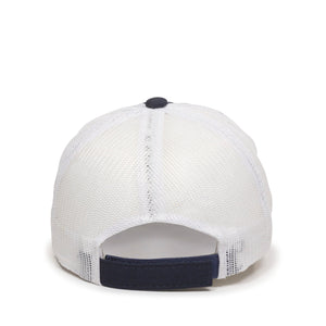 One Size True Navy/White Outdoor Cap FWT-130 