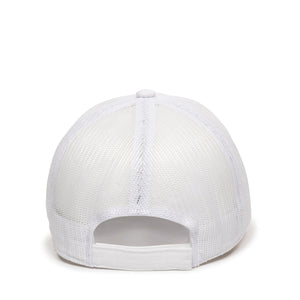 One Size White Outdoor Cap FWT-130 