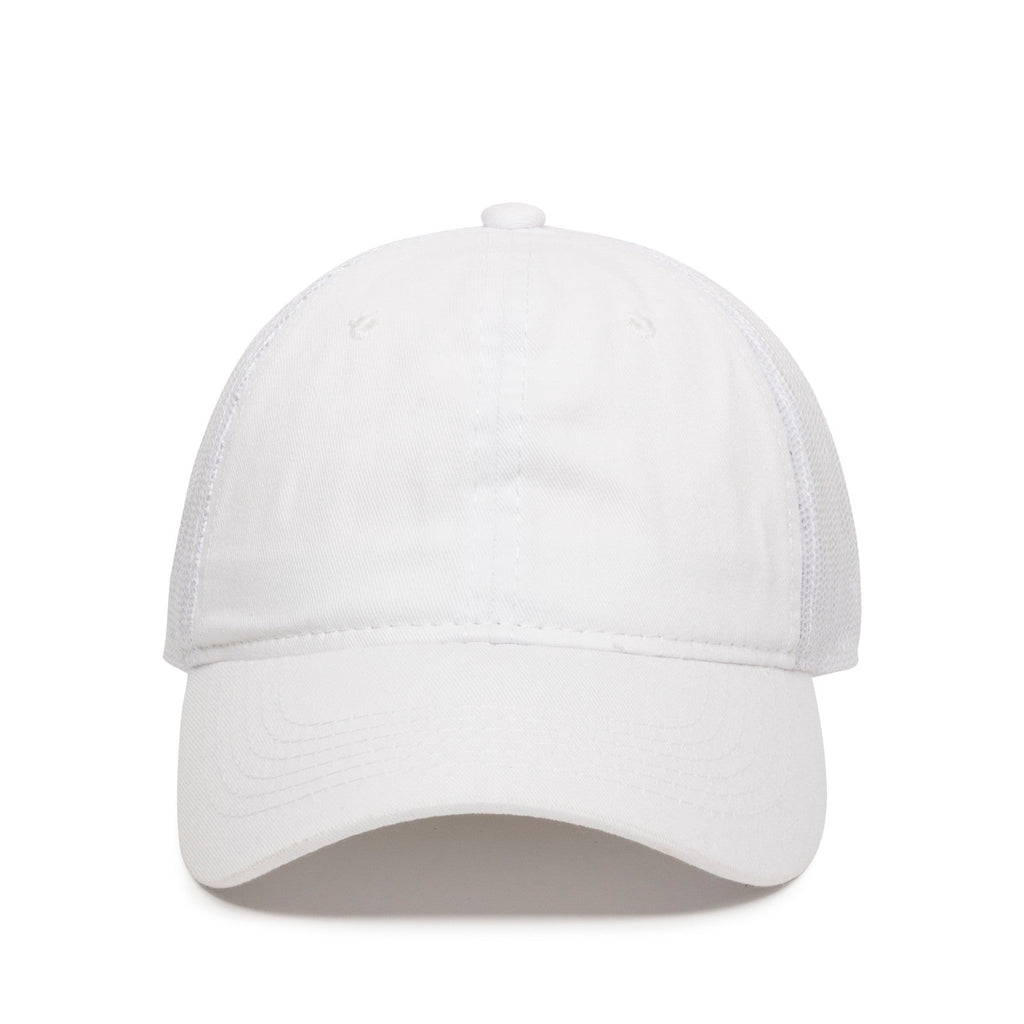 One Size White Outdoor Cap FWT-130 